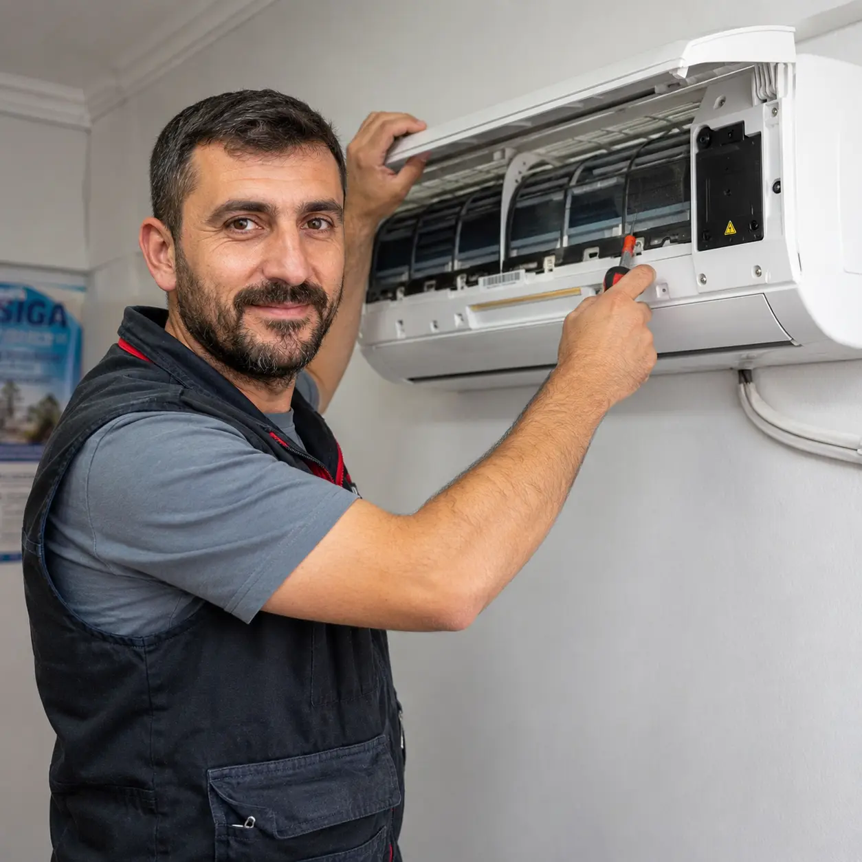 Urla Samsung klima tamiri ustası Harun Usta — Denizli Mahallesi ve Demircili Mahallesi iklimlendirme uzmanı