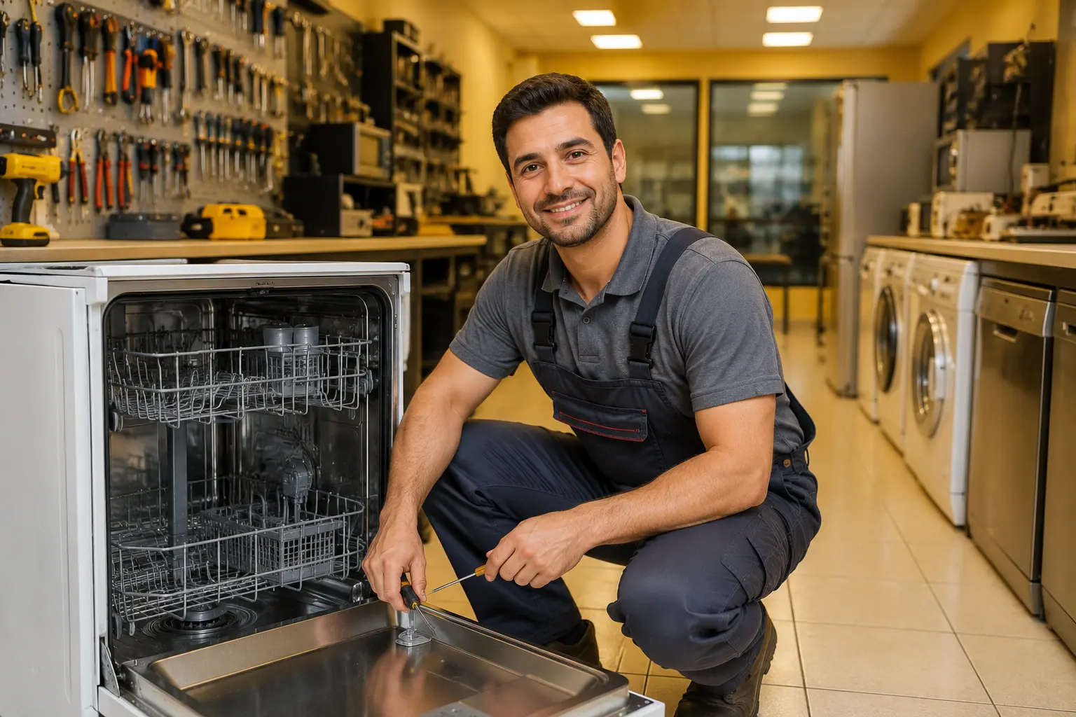 Urla Samsung bulaşık makinesi tamiri ustası İbrahim Usta — Gölcük Mahallesi ve Yağcılar Mahallesi bulaşık makinesi uzmanı